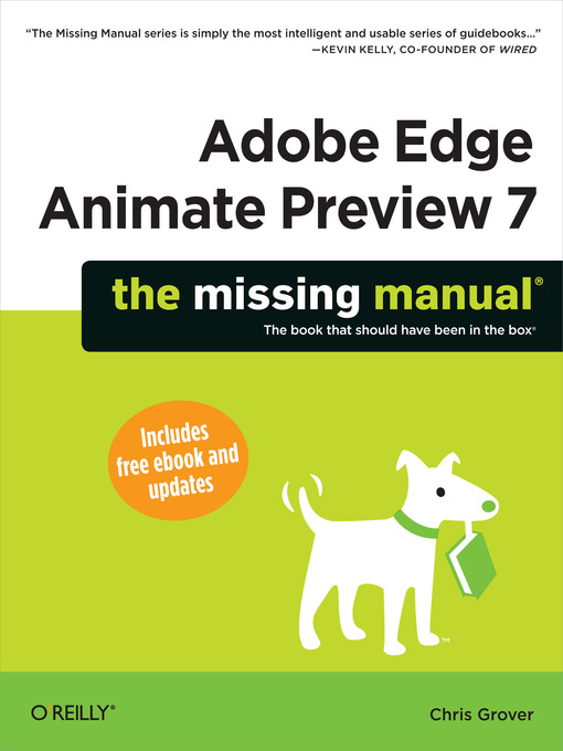 Title details for Adobe Edge Animate Preview 7 by Chris Grover - Available